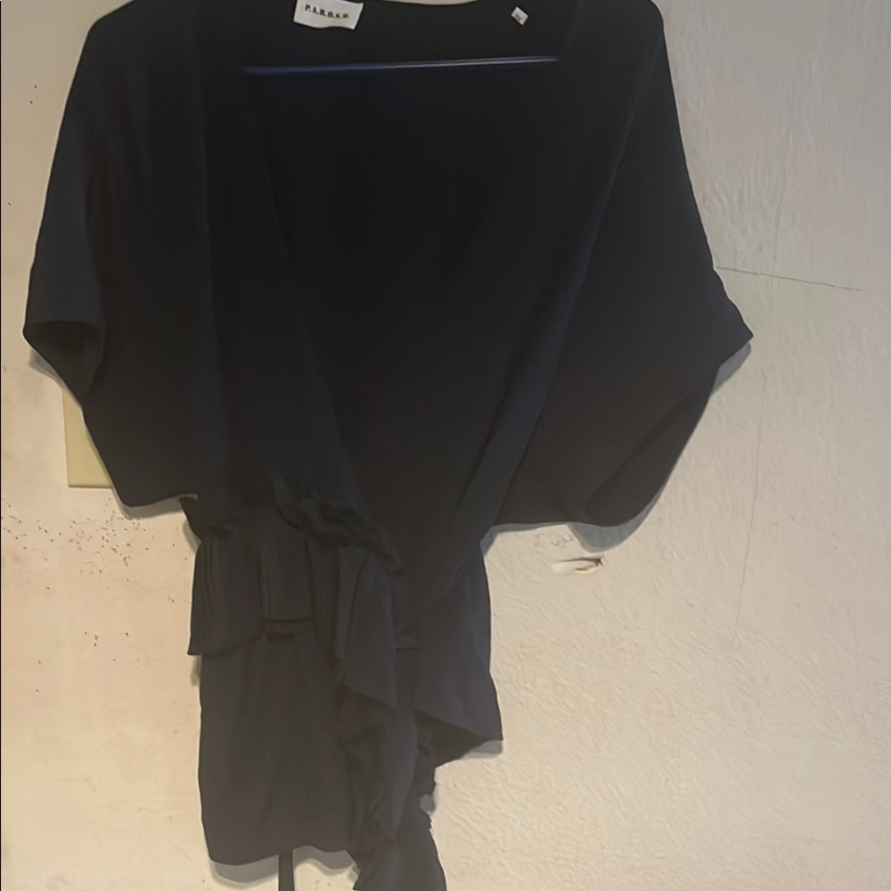 Black Wrap Top